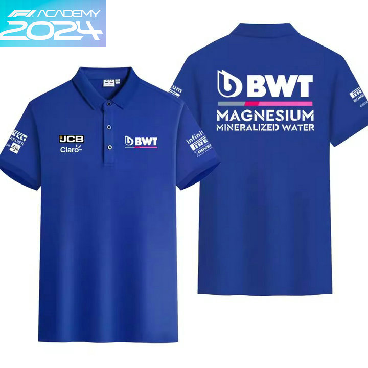 2024 Polo BWT Racing Point F1 Team Coton Homme Manche Courte